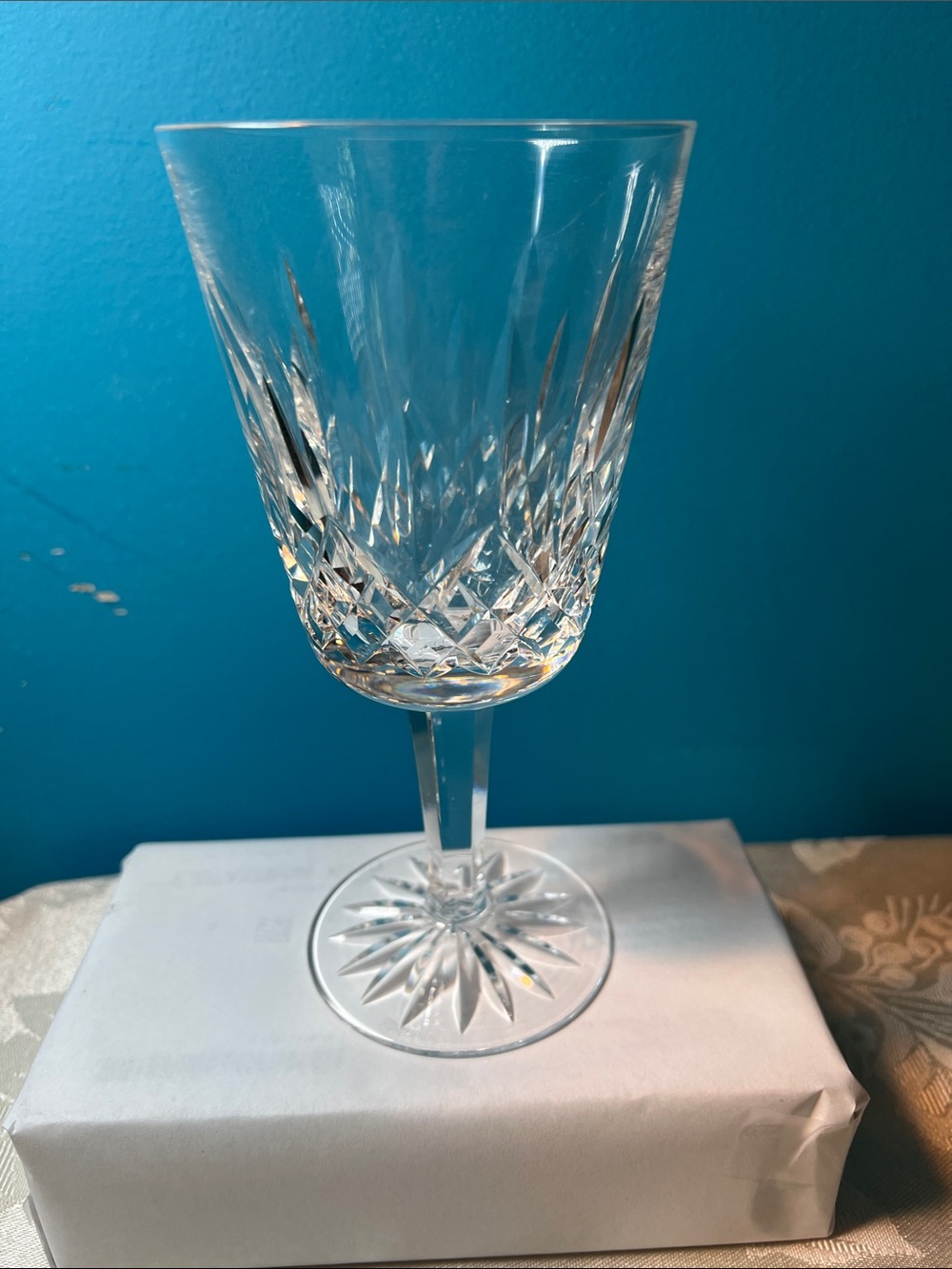 Waterford Lismore 7” Water Goblet